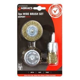 Abracs ABWBSMPACK9 Spindle Wire Brush Set