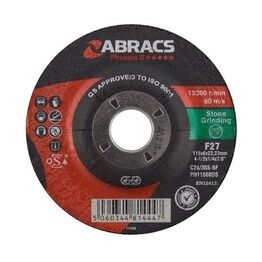 Abracs PH11560DS Dpc Stone Grinding Disc 115x6x22