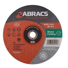 Abracs PH23030FS Flat Stone Cutting Disc 230x3x22