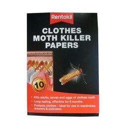 Rentokil FA115 Clothes Moth Killer Papers
