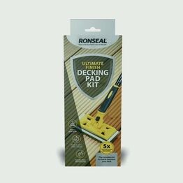 Ronseal 39128 Ultimate Finish Decking Pad Kit