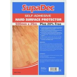SupaDec Hard Floor Protector Film Plus 20% Extra