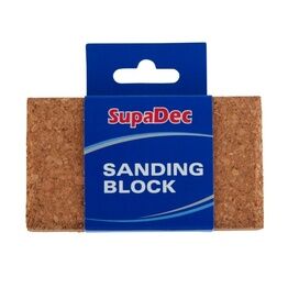 SupaDec CB1 Decorator Cork Sanding Block