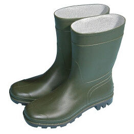 Town & Country Essentials Half Length Wellington Boots - Green