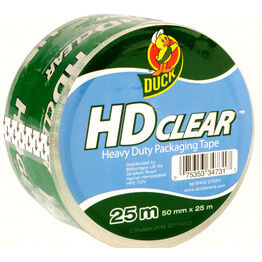 Duck Tape 222181 Heavy Duty Clear Packaging Tape