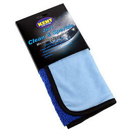 KENT Q6950 Microfibre 2 in 1 Clean & Sparkle Cloth
