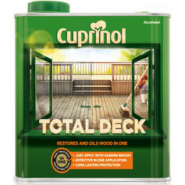 Cuprinol 5211844 Total Deck Restorer & Oil 2.5L
