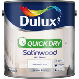 Dulux 5210890 Quick Dry Satinwood 2.5L