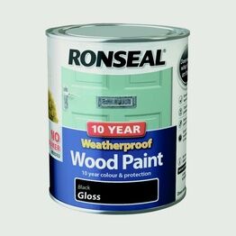 Ronseal 10 Year Weatherproof Gloss Wood Paint