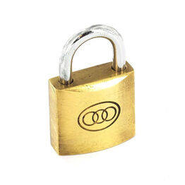 Securit B1175 Tricircle Brass padlock