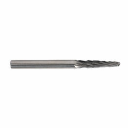 Sealey MCB004 Micro Carbide Burr Ball Nose Taper 3mm Pack of 3