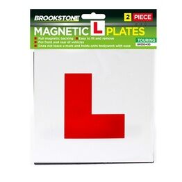 Brookstone 300189 L Plates Magnetic