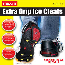 Maxim 38-32 Extra Grip Ice Cleats Small