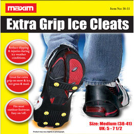 Maxim 38-33 Extra Grip Ice Cleats Medium