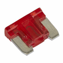 Sealey MIBF10 Automotive Micro Blade Fuse 10A - Pack of 50
