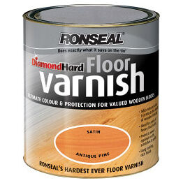 Ronseal Diamond Hard Coloured Floor Varnish 2.5L