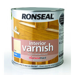Ronseal 36872 Interior Varnish Satin 2.5L