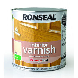 Ronseal 36878 Interior Varnish Matt 2.5L