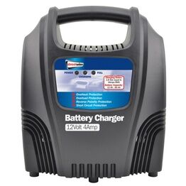 Streetwize SWCBC4 Battery Charger - Plastic Cased