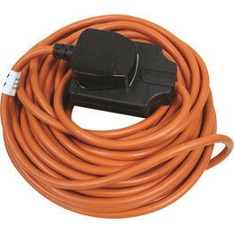Masterplug BOG10O-MP Outdoor Heavy Duty Cable Reel Orange