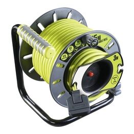 Pro Xt OMU2513FL3IP Outdoor Cable Reel 1 Gang