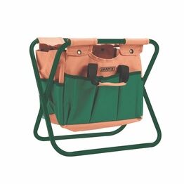 Draper 28052 2-in-1 Foldable Seat and Bag