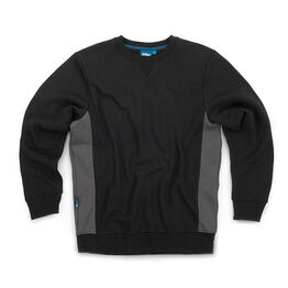 Tough Grit 2-Tone Sweatshirt Black / Charcoal