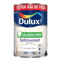 Dulux 5680435 Quick Dry Satinwood 1.25L