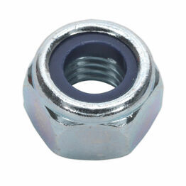 Sealey NLN10 Nylon Lock Nut M10 Zinc DIN 982 Pack of 100