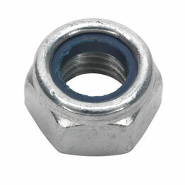 Sealey NLN14 Nylon Lock Nut M14 Zinc DIN 982 Pack of 25