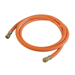 Silverline Gas Hose with Connectors 2m