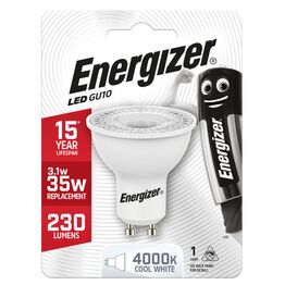 Energizer LED GU10 Cool White 36"
