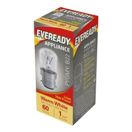 Eveready S1053 Pygmy 15W BC Clear Pack 10