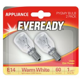 Eveready S1058 Pygmy SES 15w Clear