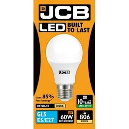JCB LED Bulb A60 806lm Opal 10w