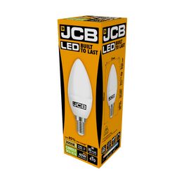 JCB S10981 LED Candle 470lm Opal 6w