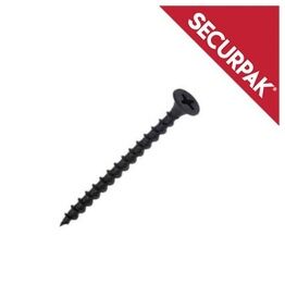 Securpak Drywall Screws Black