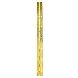 Securit B4450 Piano Hinge Brass Plated Priced Per Length