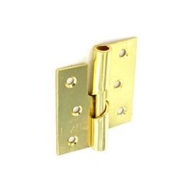 Securit S4331 Rising Butt Hinges LH Brass Plated (Pair)