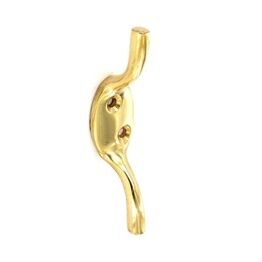 Securit S6581 Brass Cleat Hook