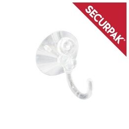 Securpak SP10142 Clear Suction Hook