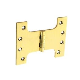 Securit S4250 Parliament Hinges Polished Brass (1 1/2 Pair)