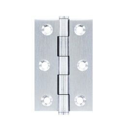 Smiths Architectural H76SC-P Hinge Button Tip Plain Bearing SP 1 Pair
