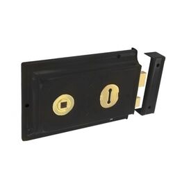 Securit S1841 Black Rim Lock