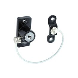 Securit B1046X Cable Window Restrictor Black