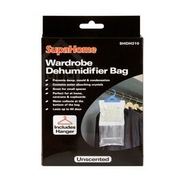 SupaHome SHDH210 Wardrobe Dehumidifier Bag