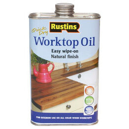 Rustins WOIL500 Quick Dry Worktop Oil