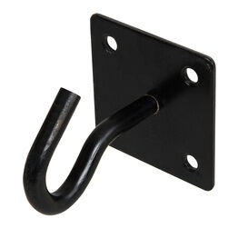 Fixman Chain Plate Black Hook 50mm x 50mm