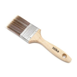 Hilka 2 1/2" Wooden Synthetic Bristle Paint Brushes