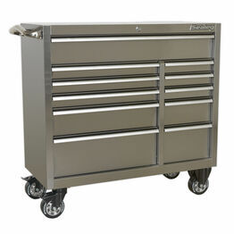 Sealey PTB105511SS Rollcab 11 Drawer 1055mm Stainless Steel Heavy-Duty
